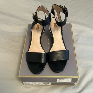 Louise et Cie leather wedge sandals